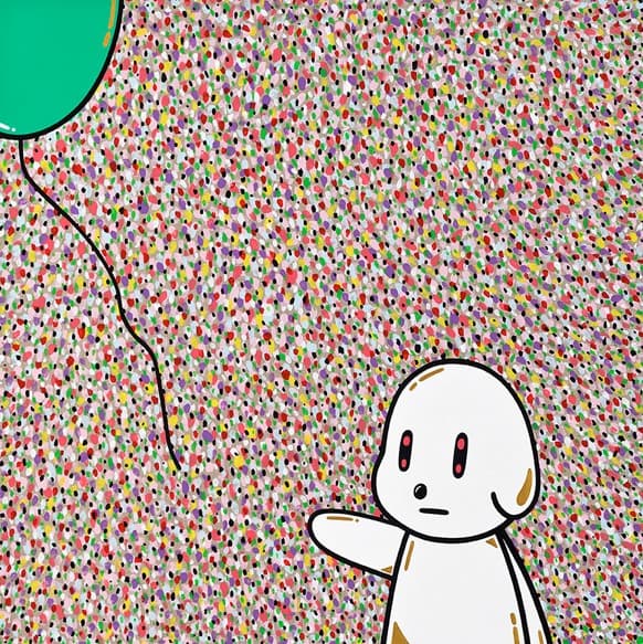 <Let it go> · Mixed media on canvas · 2020_출처 파라이스ZIP · <Let it go> · Mixed media on canvas