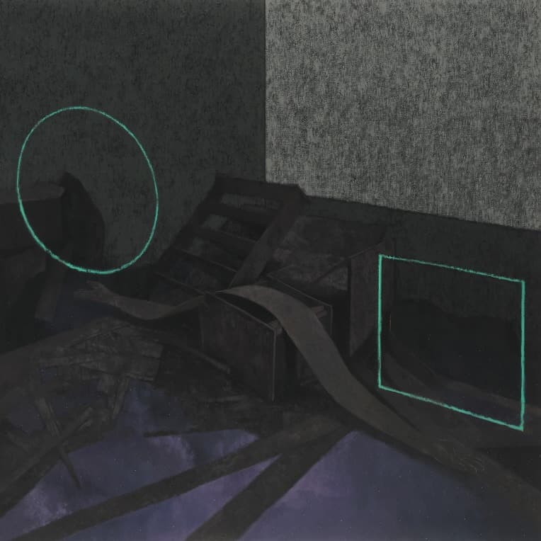 하늘에서도 1 · Oil on canvas · 150x150cm · 2020 · Even in the Heavens 1, 2020 · Oil on canvas