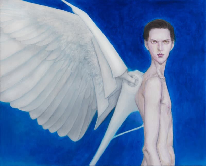 Angeloid 2 · Oil on canvas · 65.1×80.3cm · 2020 · Angeloid 2 · Oil on canvas