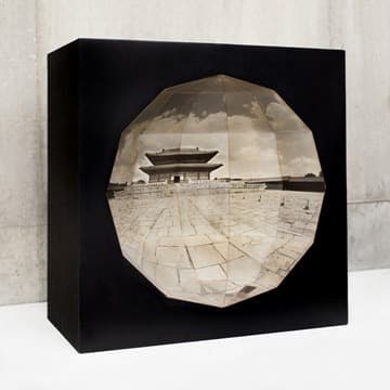 공간과 시지각 · 62 x 62 cm · 1988-3, 1988