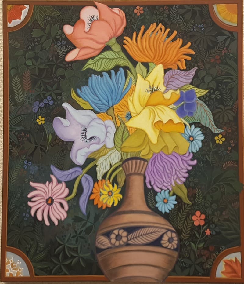 허주아 GRACE · 한지에 수묵채색 · 46x53cm · 2019