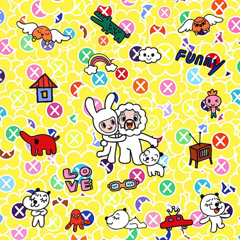 아트놈_Happy color! Colorful happiness! 전시 포스터