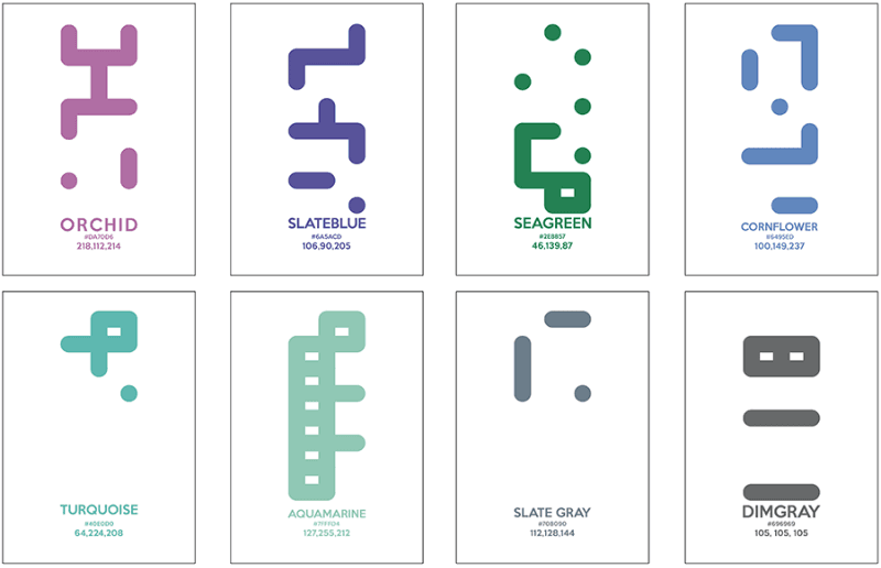 Shapes of Color · 캔버스에 디지털프린트 · 297 X 420 mm · 2020 · Shapes of Color