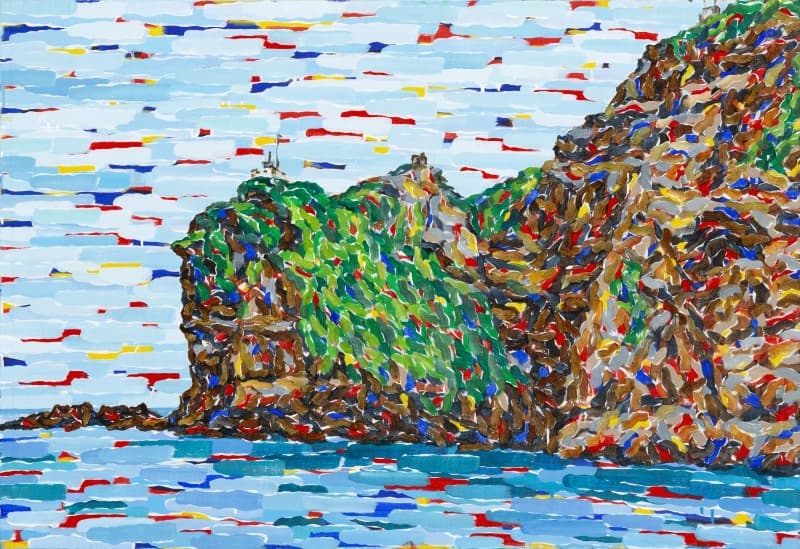정일영_독도 · acrylic on canvas · 89.5x130cm · 2018