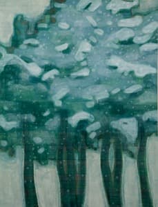 Season-green wind · acrylic on canvas · 146x112cm · 2020 · Season-green wind · acrylic on canvas