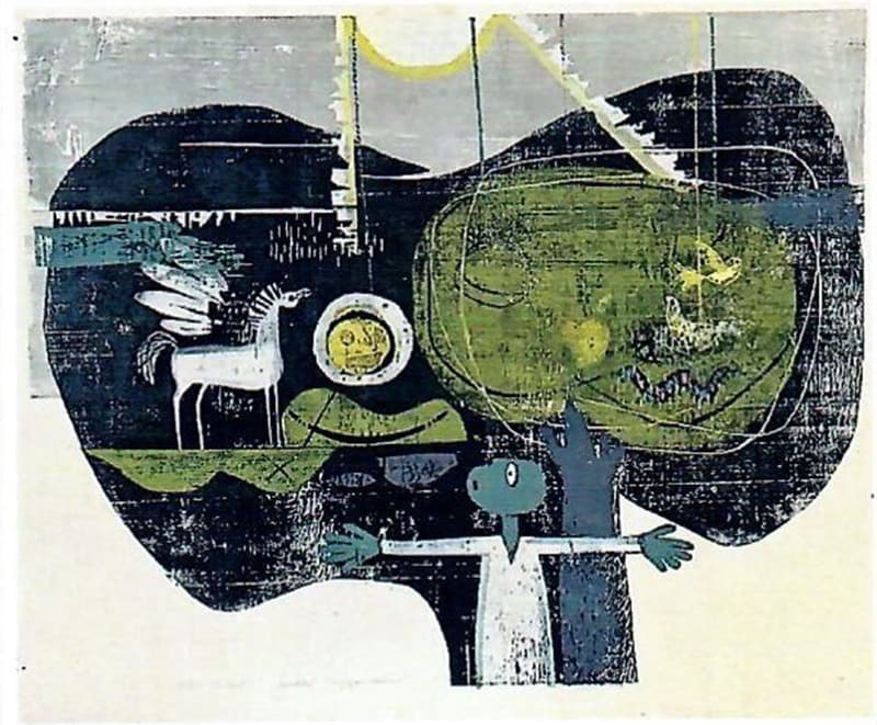 Rafikun Nabi, Poet · Print, Courtesy of Contemporary Art Center of Montenegro · 96.5x110cm · 1980 [출처] 국립아시아문화의 전당 홈페이지 · Rafikun Nabi, Poet · Print, Courtesy of Contemporary Art Center of Montenegro