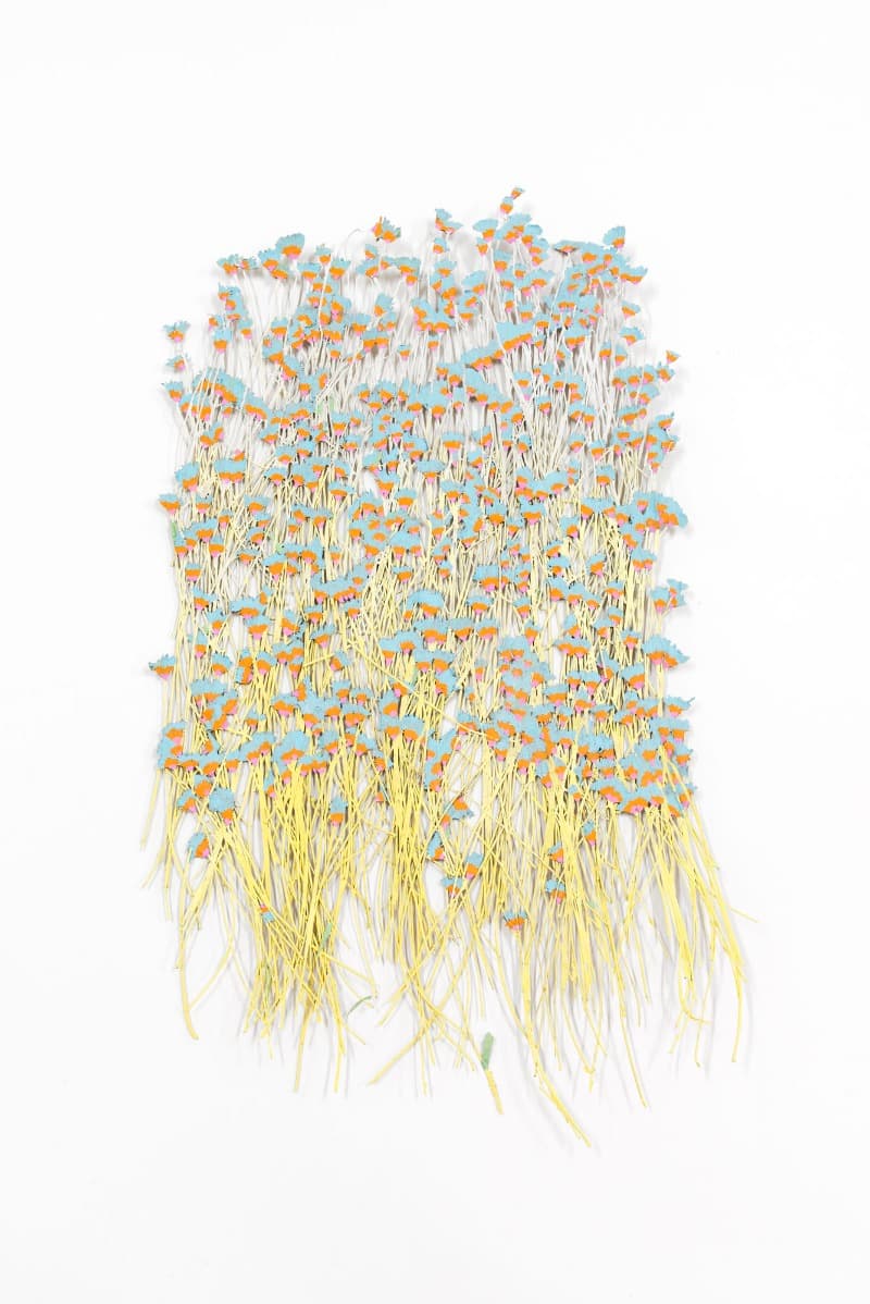 Papier de Provence · Pressed plants, watercolor, frame · 90x60cm · 2019 [출처] 가나아트 홈페이지 · Papier de Provence · Pressed plants, watercolor, frame