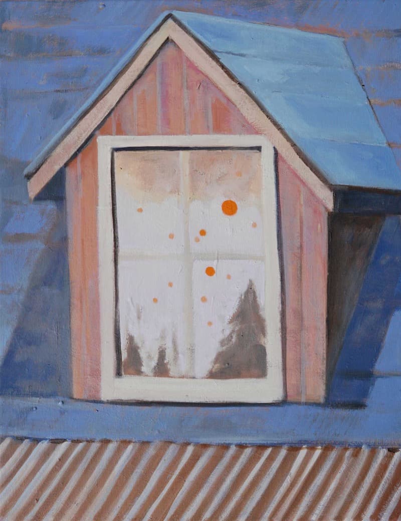새로운 소식,2020,Oil on canvas,40.9x31.8cm