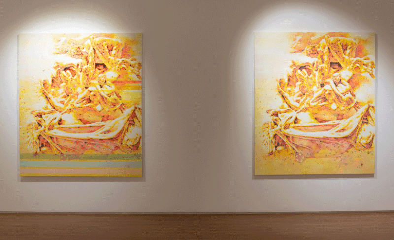 김윤경 - 색채의 기억 · oil on canvas · 162x130cm · 2020, [출처] 행복북구문화재단 홈페이지