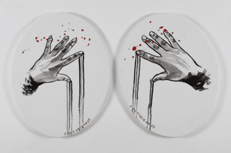 Perfect 4 · 먹, 잉크 · 40x50cm · 2020 · Perfect 4