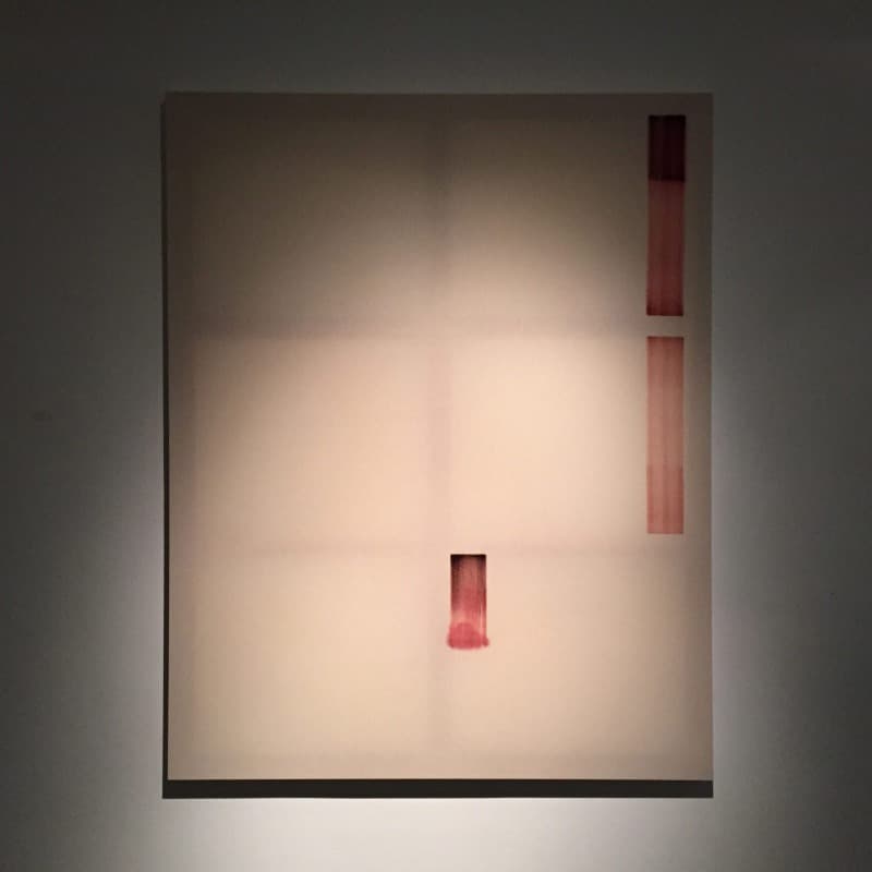 QGB.AC · 면포에 유채 · 145.5x112.1cm · 2018