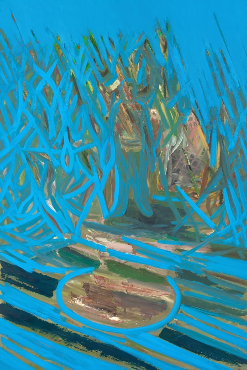 서 있는 사람 · oil on canvas · 194x130cm · 2020, 디스위켄드룸 제공 ⓒ 곽상원