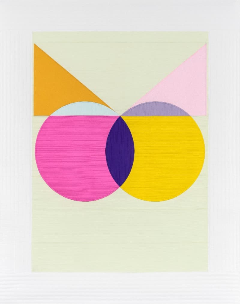 Seulgi Lee, U: The Butterfly Dream (after Zhuangzi) = Equality (Union) of Things and Ourselves · Korean silk, collaboration with Korean Nubi quilter of Tong-Yeong · 195 × 155 × 1 cm · 2020 [출처] 갤러리현대 홈페이지 · Seulgi Lee, U: The Butterfly Dream (after Zhuangzi)