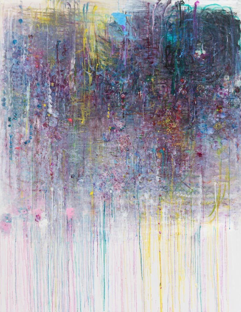 Yun-Hee Toh, Untitled · Oil on canvas · 220 × 170 cm · 2019-2020 [출처] 갤러리현대 홈페이지 · Yun-Hee Toh, Untitled · Oil on canvas