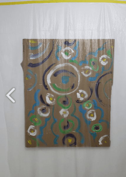 Untitled · mixed media · 240x204cm · 2020 [출처] 2nd avenue gallery 홈페이지 · Untitled · mixed media