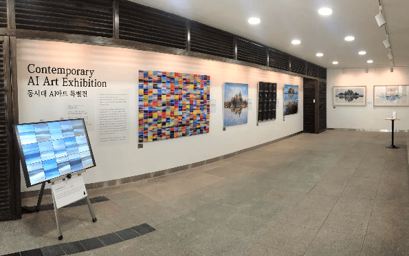 찾아가는 AI아트 갤러리 #01  Contemporary AI Art Exhibition  동시대 AI아트 특별전