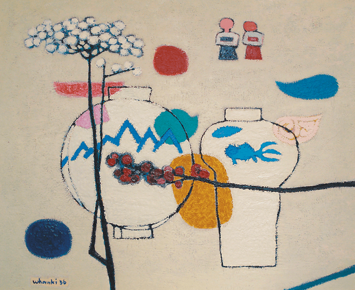 정원 · Oil on Canvas · 80.5 x 100cm · 1965