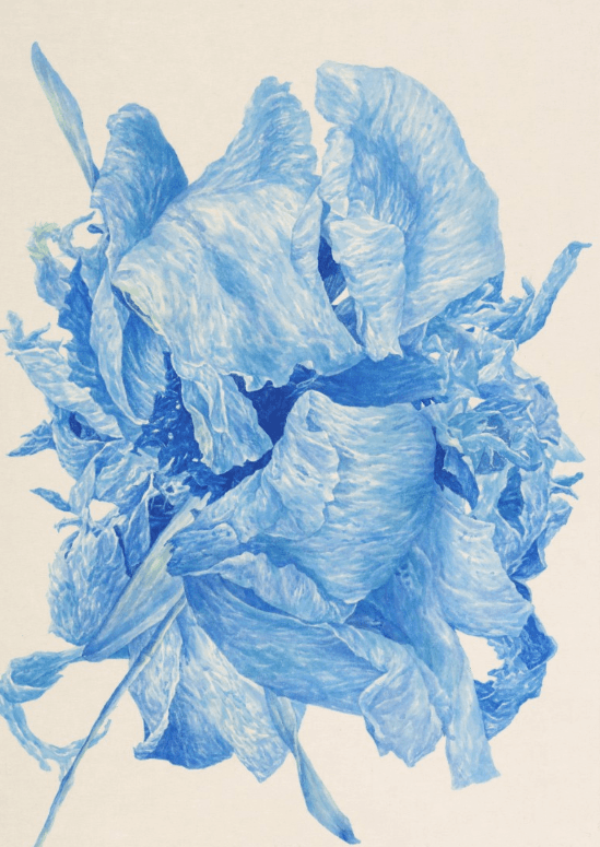 untitled · 장지에 채색 · 42 x 30 cm · 2019