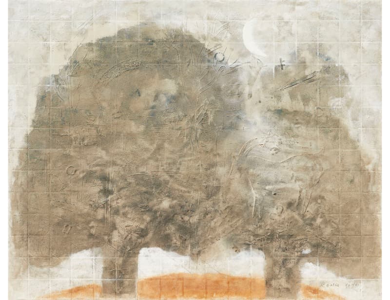 현실+상 95-101 · 혼합재료 · 142 x 147 · 1995 · Reality+Image 95-101 · Mixed media