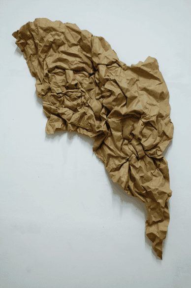 나비 꿈 · 종이 · 420X740X80cm · 2020