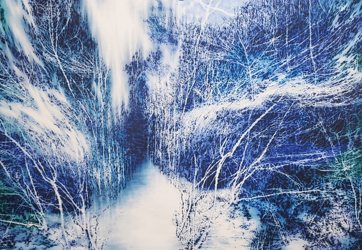 바람이 가는 길 · oil on canvas · 182x227cm · 2020 · oil on canvas