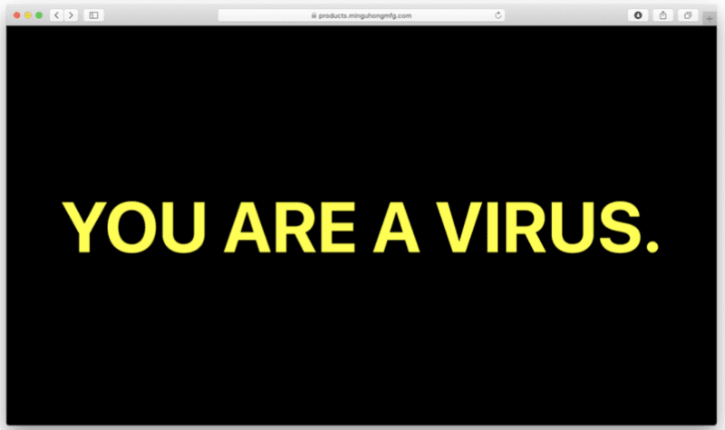 민구홍 매뉴팩처링_바이러스 시뮬레이터(Virus Simulator) · html · 2020 · Virus Simulator · html