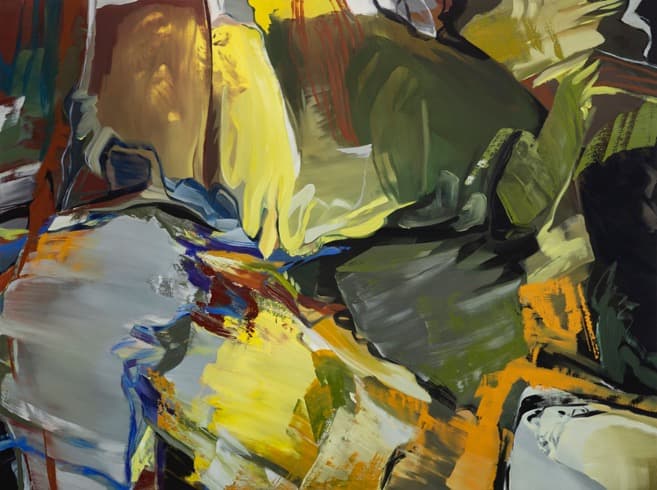 Walk 20200-#001 · oil on canvas · 193.9 x 259.1 cm · 2020