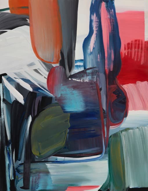 Walk 20050-#008 · oil on canvas · 116.8 x 91 cm · 2020
