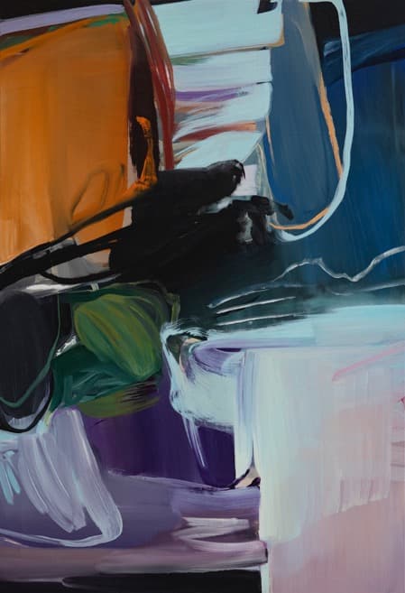 Walk 20060-#001 · oil on canvas · 130.3 x 89.4 cm · 2020
