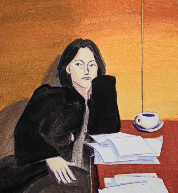 정이지, 갑자기 맞이하는 마지막 순간에 대하여 · Oil on canvas · 106.5 x 97.0 cm · 2020 · Oil on canvas