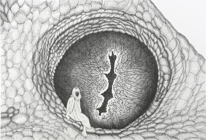 In your eye(self-portrait) · In your eye(self-portrait)
