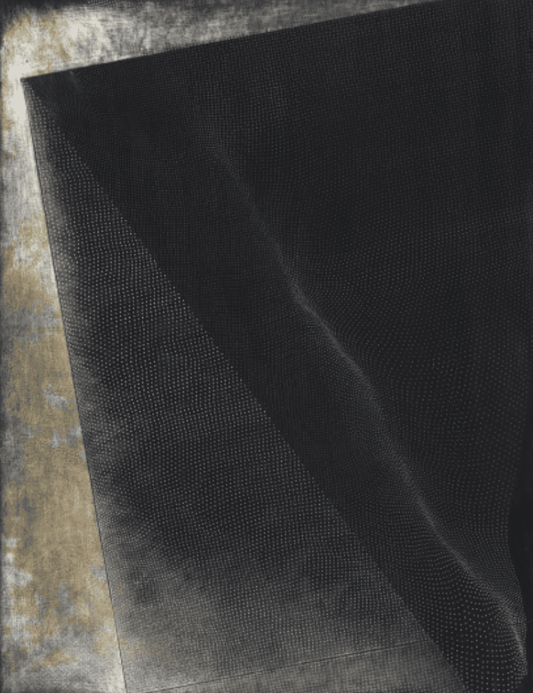 Linn Meyers <Untitled> · Acrylic ink, acrylic gouache, and spray paint on pane · 104.1 x 83.8 cm (41 x 33 in) · 2020 ⓒ Linn Meyers Courtesy of Jason Haam · Linn Meyers <Untitled> · Acrylic ink, acrylic gouache, and spray paint on pane