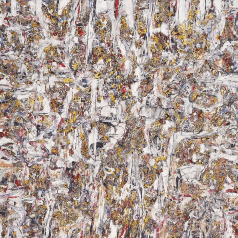 Oliver Arms <Midwife> · Oil on canvas · 182.9 x 182.9 cm (72 x 72 in) · 2012-2013 ⓒ Oliver Arms Courtesy of Jason Haam · Oliver Arms <Midwife> · Oil on canvas