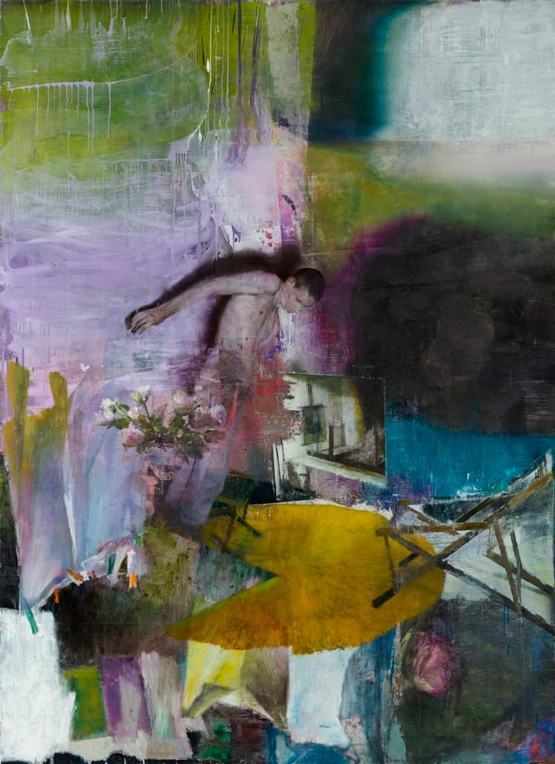 Home 2 · Oil and Acrylic on canvas · 160 x 220 cm · 2020 · Home 2 · Oil and Acrylic on canvas
