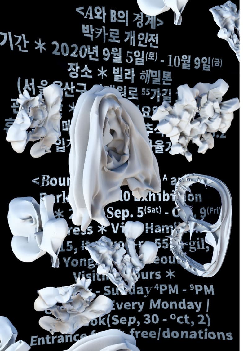 박카로 개인전 : A와 B의 경계