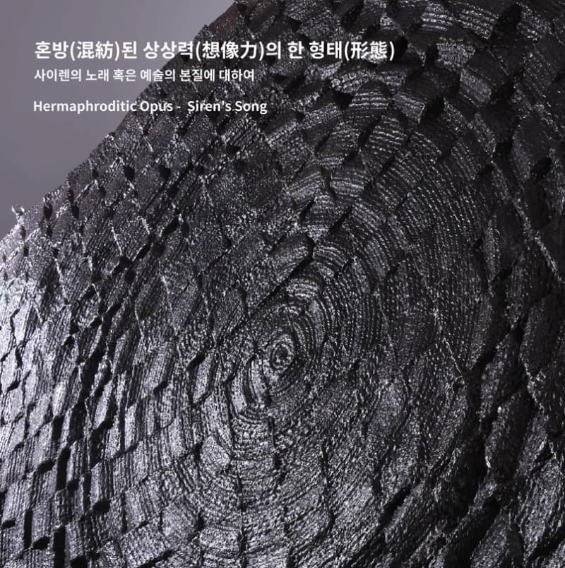 김주환 《혼방(混紡)된 상상력의 한 형태》 : 사이렌의 노래 혹은 예술의 본질에 대하여 포스터