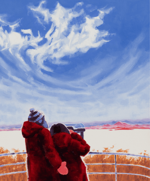 가보고 싶다 · 캔버스에 유채 · 73x61cm · oil on canvas
