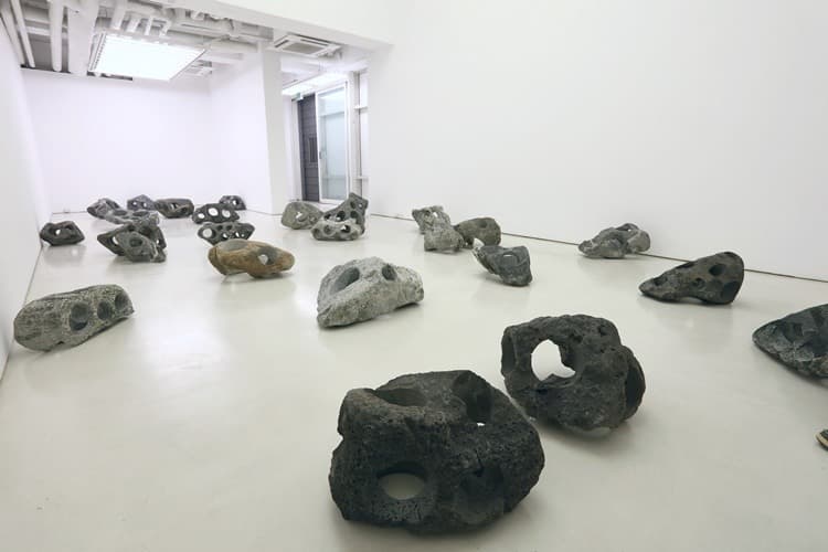 aporia, 자연석, 26ea, 2017-2020 (출처=봉산문화회관)