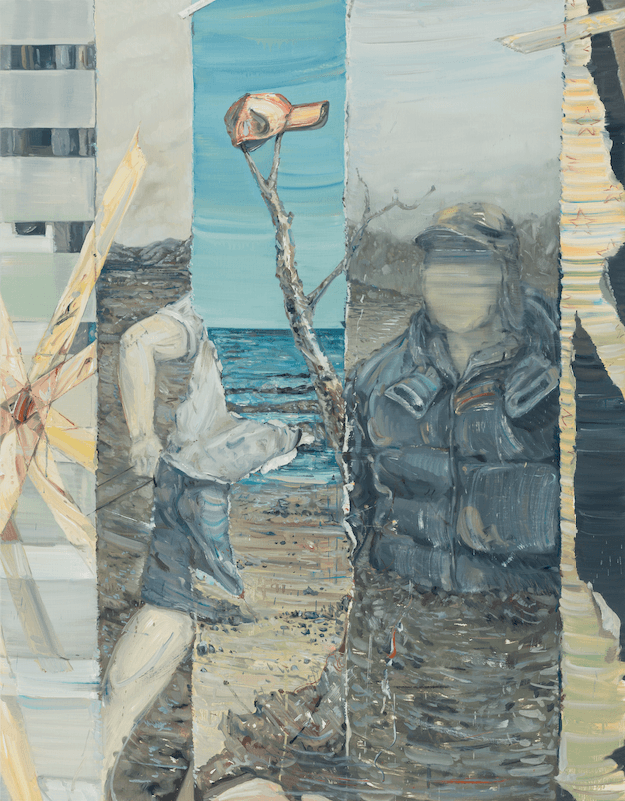 서로를 붙잡는 이미지 · oil on canvas · 116.8 x 91.0 cm · 2020 · oil on canvas
