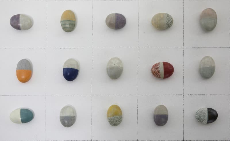 곽경화, Untitled · Glazed ceramic · Variable dimensions · 2020
