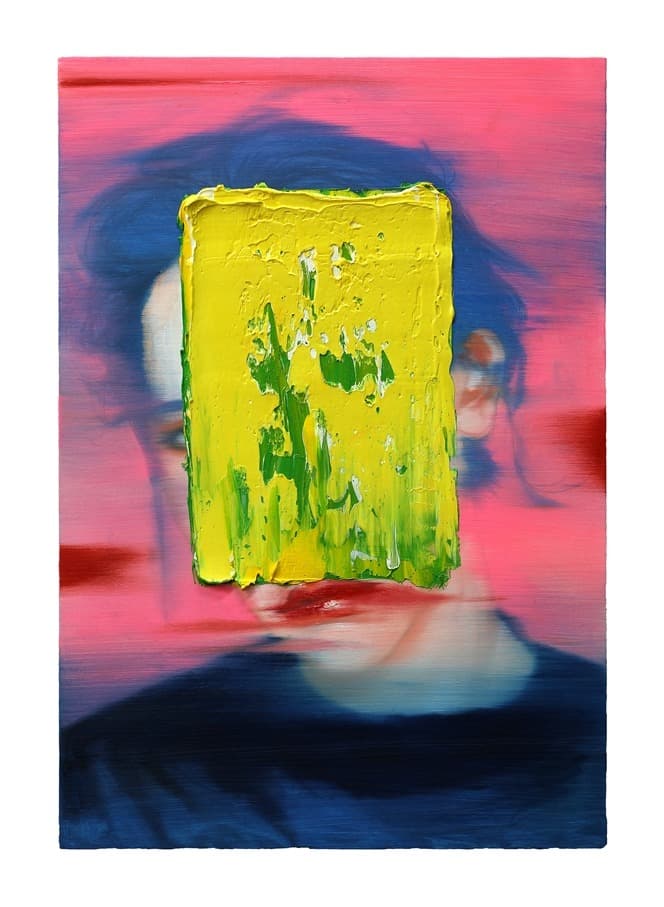 image-face(model) · oil on canvas · 72x50cm · 2020