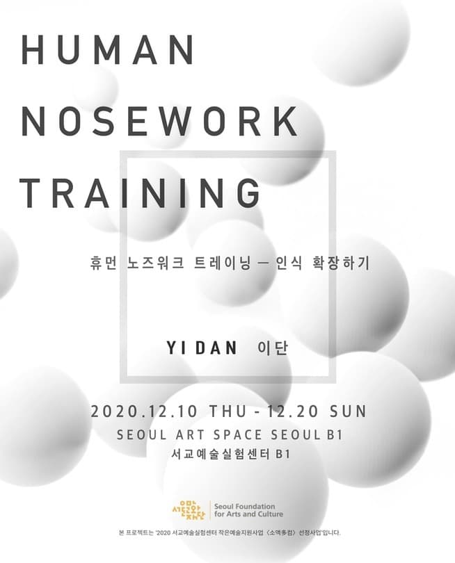 <HUMAN NOSEWORK TRAINING - 인식 확장하기>