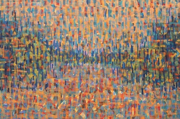 LAND  S  CAP  E6  RE   P     EAT · Acrylic on canvas · 90.9x60.6cm · 2020 · LAND  S  CAP  E6  RE   P     EAT · Acrylic on canvas