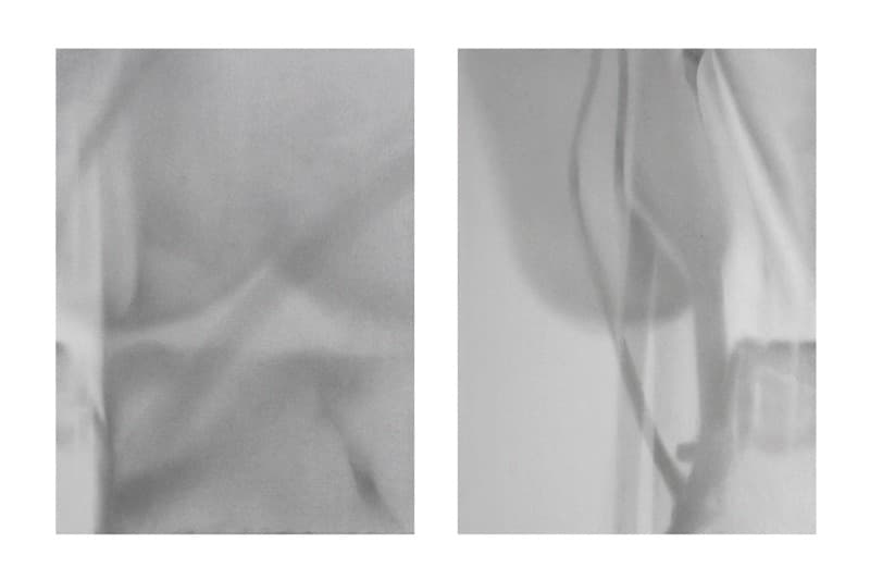 박정인  〈Untitled (Three still life 1, 2)〉 · 종이에 연필 · 각 42 x 29.7 cm · 2018