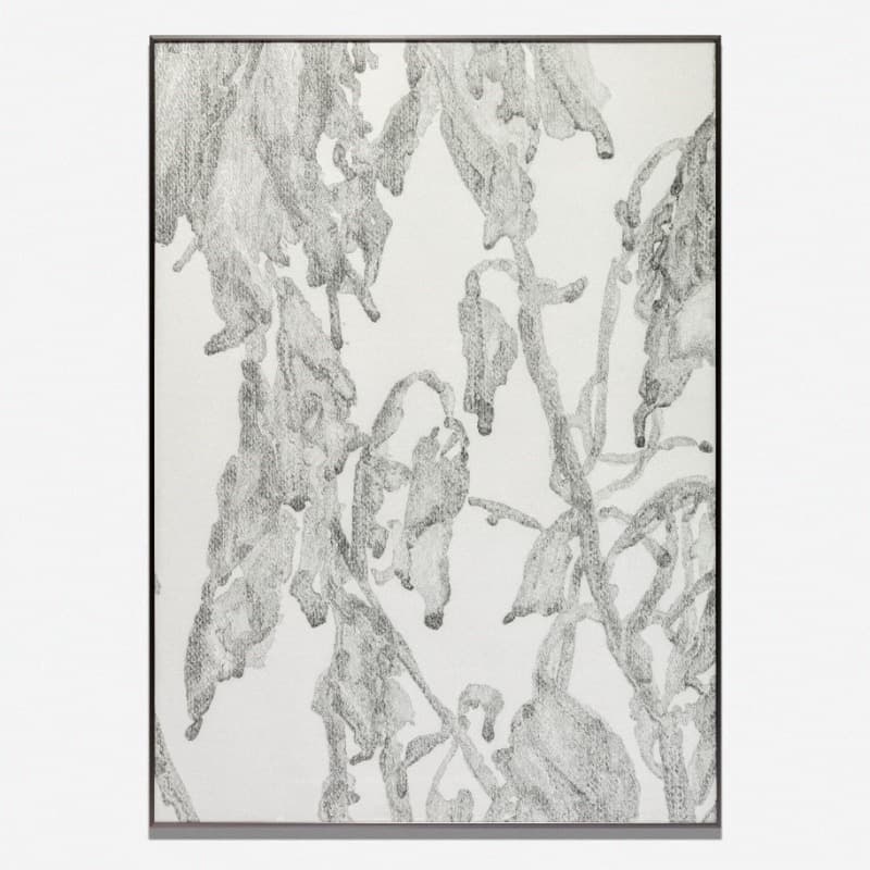 시든 붓질 · 종이에 연필 · 98x70cm · 2020