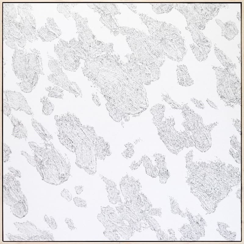 대설 · 종이에 연필 · 91x91cm · 2020
