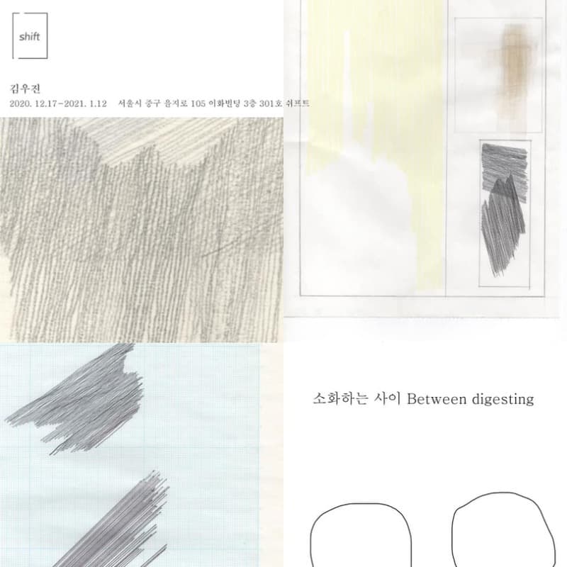김우진 개인전: 소화하는 사이