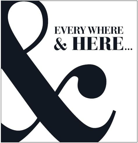 EVERYWHERE & HERE... 포스터