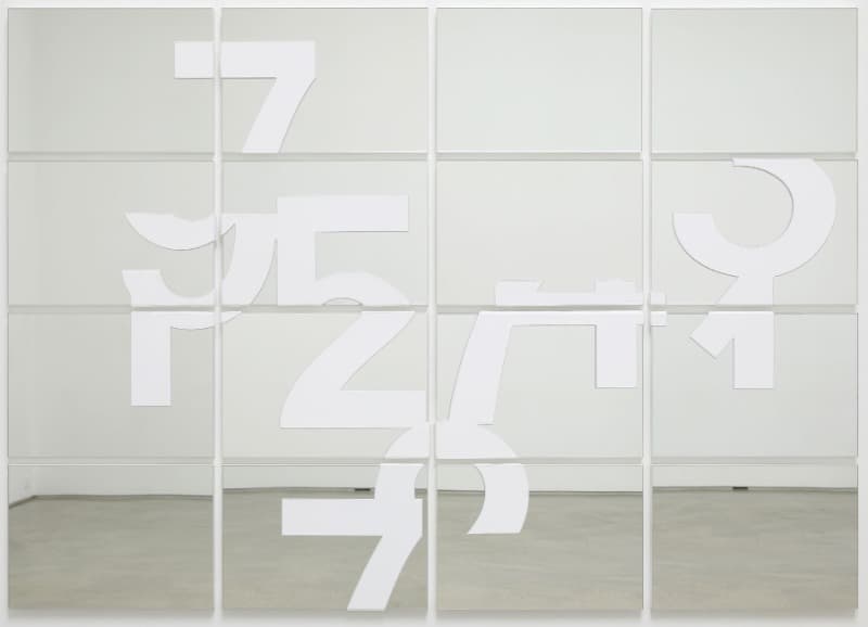 146 x 206 x 3 cm · 2018 · Reflect Within IV · Acrylic on mirrored glass