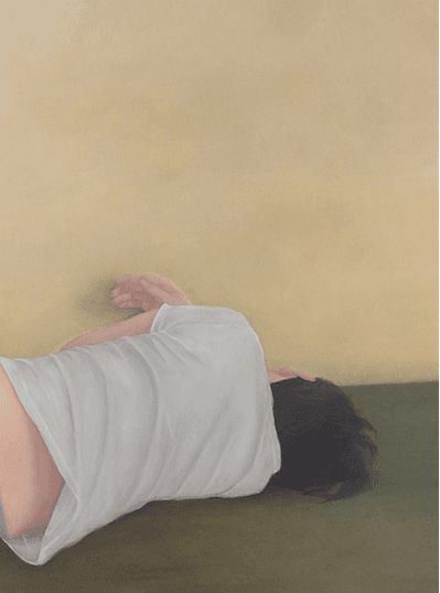 곁 · 유화 · 130x97cm · 2020 [출처] 이목화랑 홈페이지